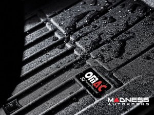 Alfa Romeo Giulia Floor Liners - Pro Line - Black - AWD